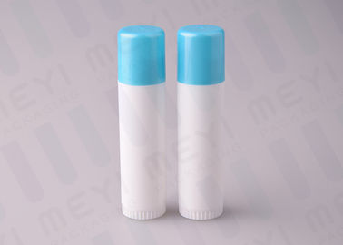 tubos modificados para requisitos particulares 17g del protector labial del color, envase vacío del protector labial del cilindro