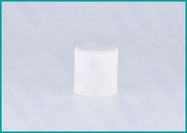 Cierres de la 24/410 botella plásticos del top blanco del disco para los productos del cuidado del cabello