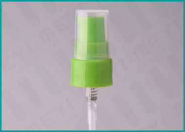 Toda la bomba plástica del tratamiento del verde 20/410 ningún derramamiento para la botella cosmética de la loción