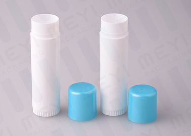 tubos amistosos del desodorante de los tubos de 17g PP Eco Chapstick con forma cilíndrica