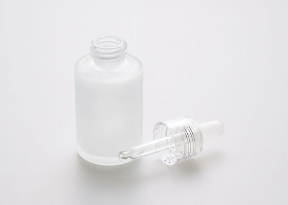 Botellas de cristal del dropper de la crema hidratante del bulbo 30ml PETG de la TPE