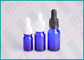 E-jugo 5ml - botellas de cristal del dropper 100ml, botella del dropper del azul de cobalto
