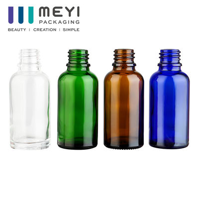 Botellas redondas de vidrio de goteo para la serigrafía de aceites esenciales