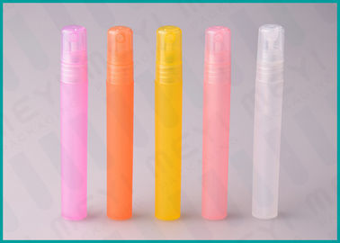 Botella modificada para requisitos particulares del espray del tamaño del viaje de la pluma del color 10ml para el paquete cosmético