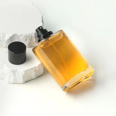 Botellas de perfumes de aluminio personalizadas tapas de electricidad Revestimiento de acabado en oro / plata CE / estándar Rohs